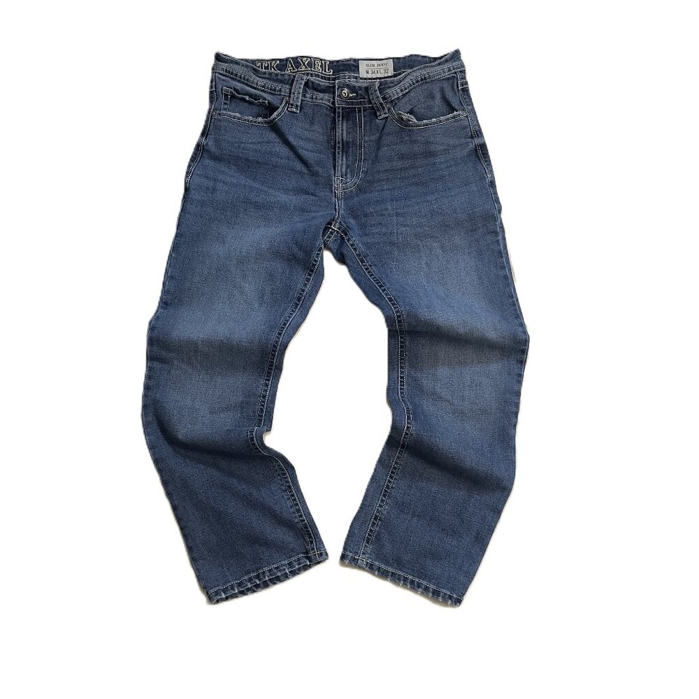 TK Axel Arigato Men's Blue and Navy Jeans